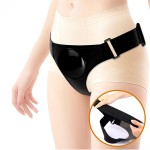 PRETTY LOVE - SLIP UNIVERSALE CON DILDO VIBRANTE E SQUIRTING 15,5 CM MULATO